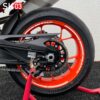 Felgenrandaufkleber Motorrad weiss