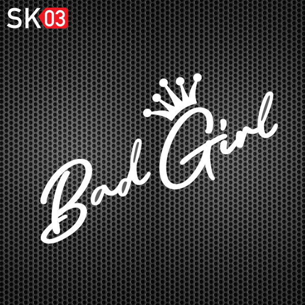 Sticker JDM Szene Mädchen Girlies Auto Car Bad Girl