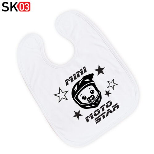 Alternative view of Babygeschenk für Motocrosser-Eltern mit Spruch - Lätzchen für Babymädchen und Babyjungen zur Geburt