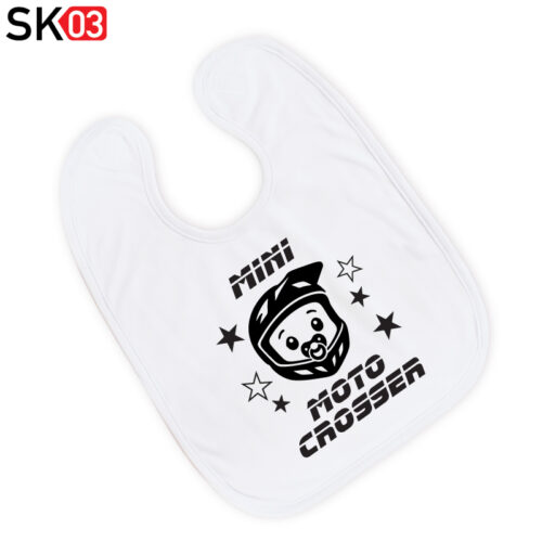 Alternative view of Babygeschenk für Motocrosser Eltern mit Spruch - Lätzchen für Babymädchen und Babyjungen zur Geburt