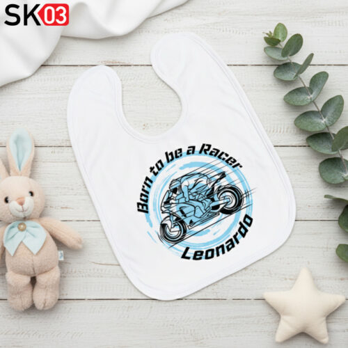 Babylätzchen Motorrad Motiv