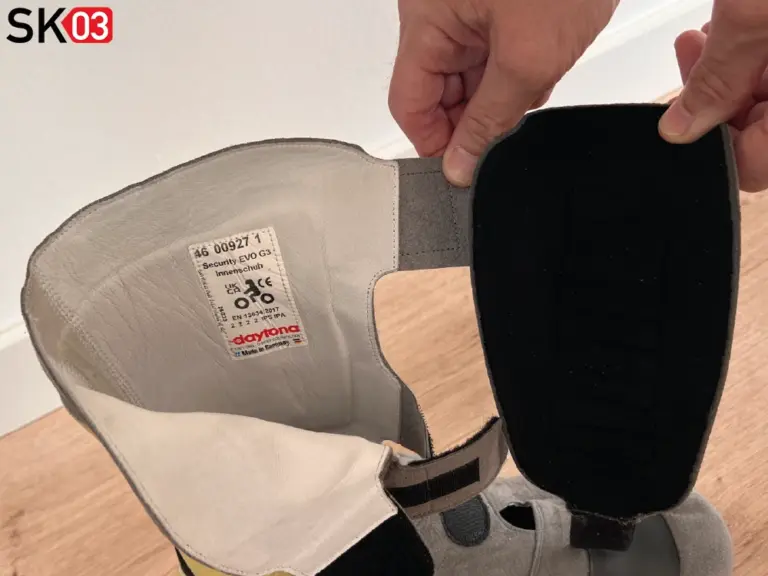 Daytona Security Evo G3 Innenschuh mit Schienbeinschutz