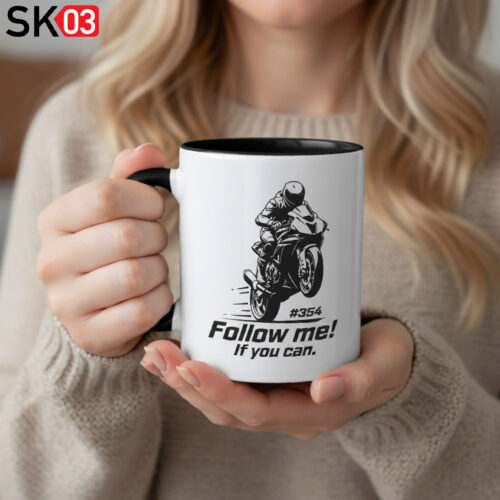 Tasse Motorrad Startnummer