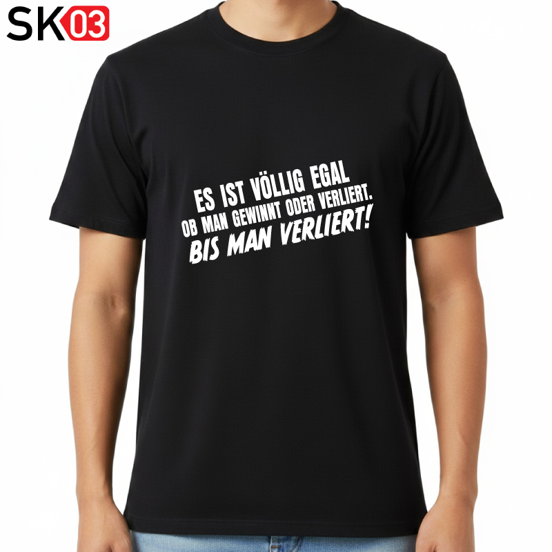 Geschenk Motorradfahrer Frau und Frau mit Racer Spruch Es ist völlig egal, ob man gewinnt oder verliert. Bis man verliert! – Bild 2