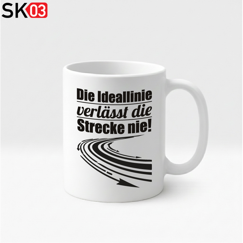 Lustiges Geschenk für Autocrosser und Fahrradfahrer Becher