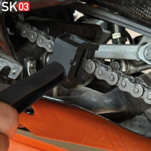 Kettenbürste schwarz