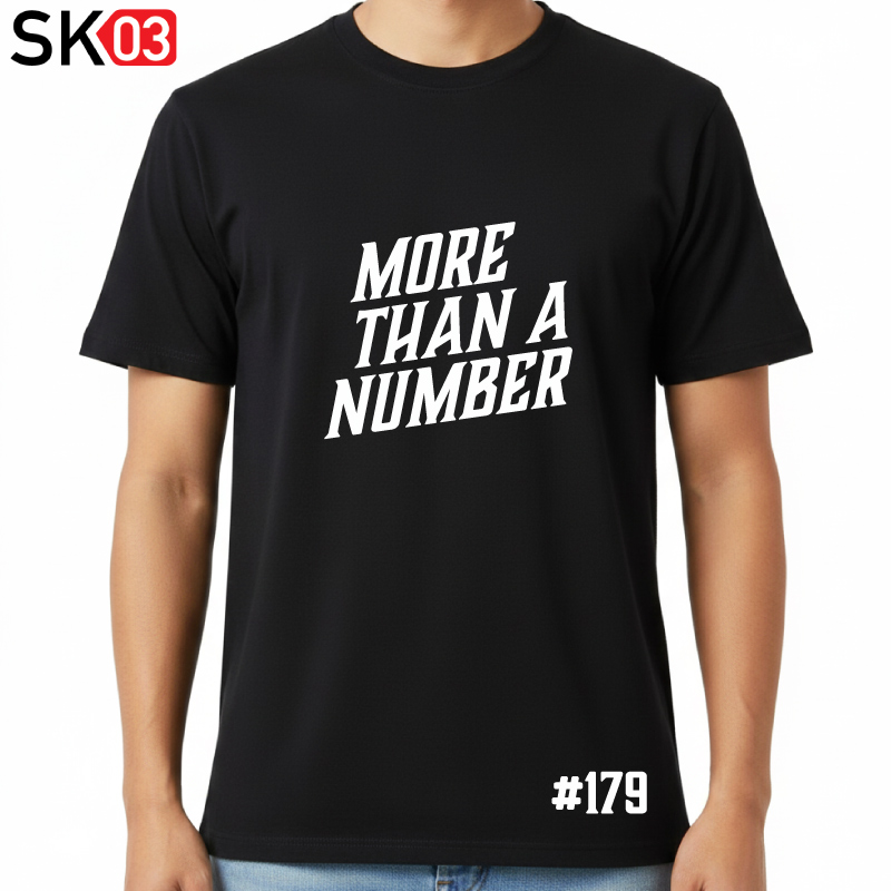 T-Shirt more than a number