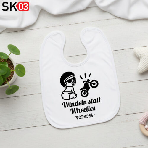 Babylätzchen mit Spruch