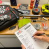 Motorrad Rennstrecken Checkliste für die Ersatzteile