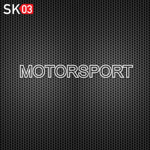 Motorsport Sticker