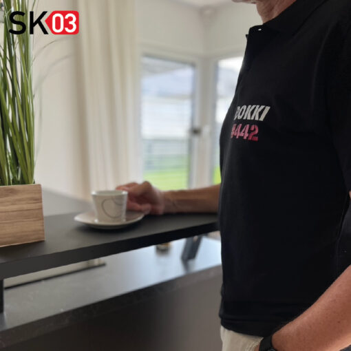 Race it Break it Fix it Repeat Polo Shirt mit Spruch Motoradfahrer Biker Rennfahrer Rennstrecken – Bild 5