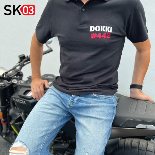 Race it Break it Fix it Repeat Polo Shirt mit Spruch Motoradfahrer Biker Rennfahrer Rennstrecken – Bild 2