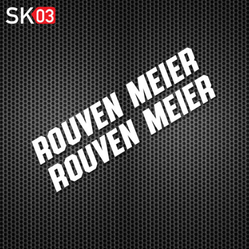Visieraufkleber für den Motorsport kaufen mit Wunschtext